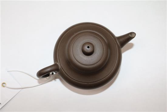 A 19th century Chinese Yixing teapot and cover